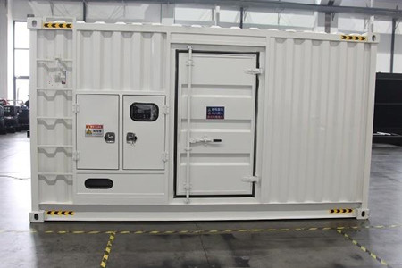 集裝箱發電機組冒白煙是怎么回事？應如何解決？